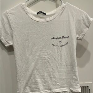 Brandy Melville Classic White Tee